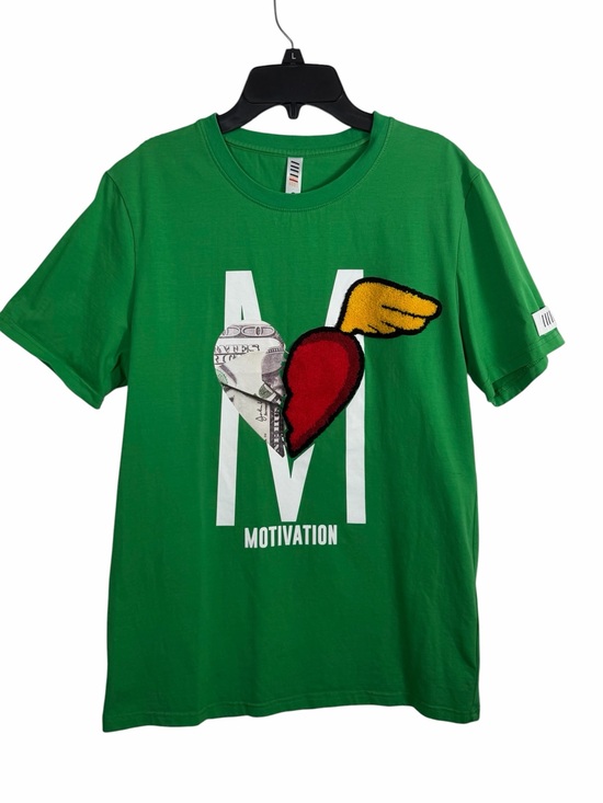 Fifth Loop Other - Fifth Loop NWOT Men’s “Motivation” Graphic T-Shirt In Lucky Green. Size Small.